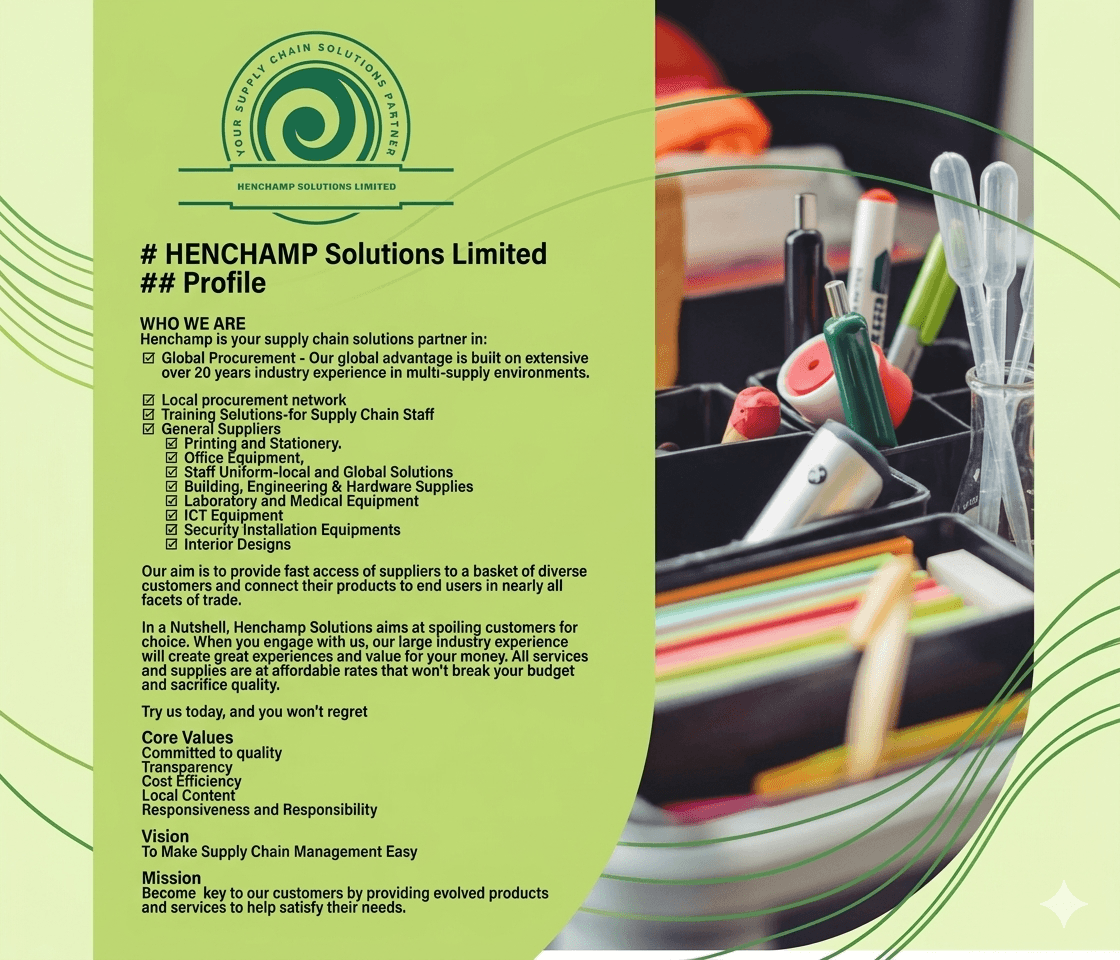 HenChamp Solutions